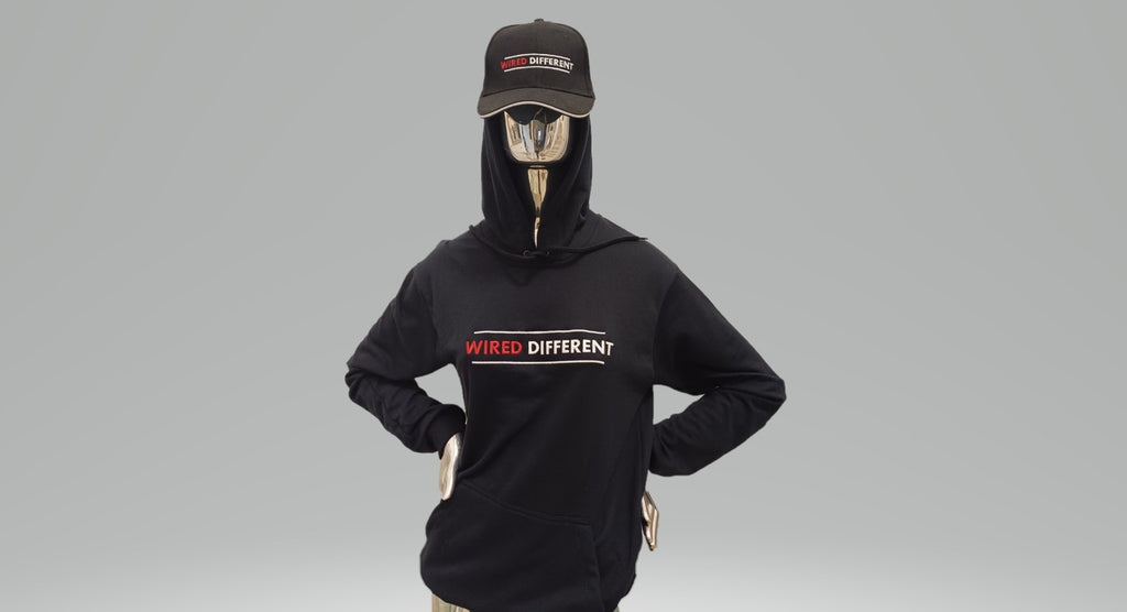 Read between the lines WIRED DIFFERENT Hoodie