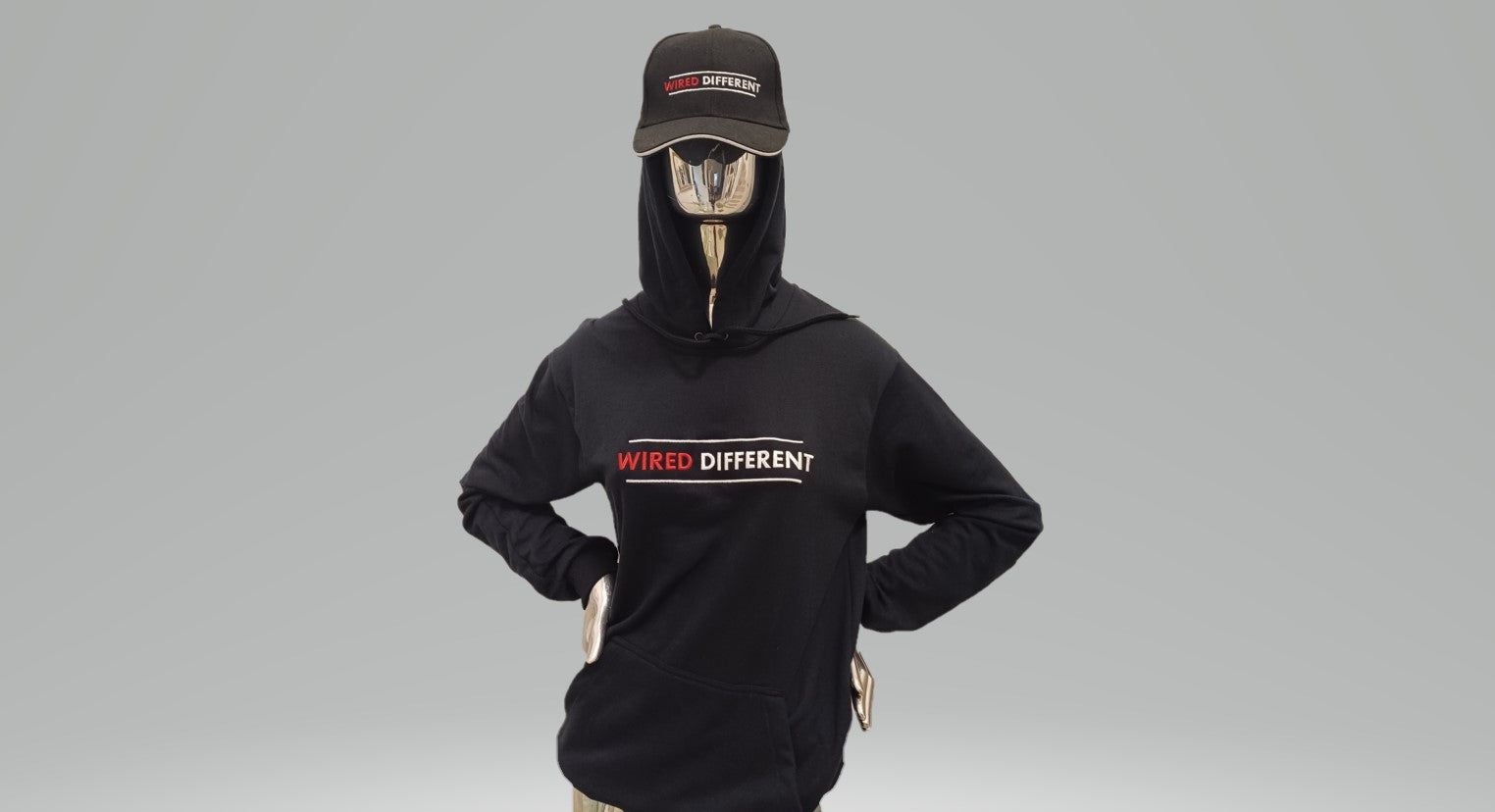 Read between the lines WIRED DIFFERENT Hoodie